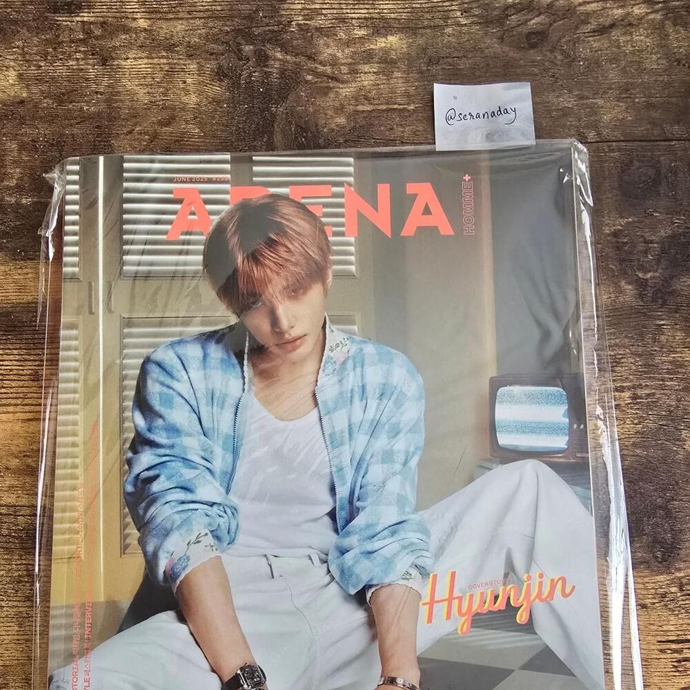 ARENA HOMME+ KOREA Stray Kids Hyunjin Magazine June 2025 Issue B New